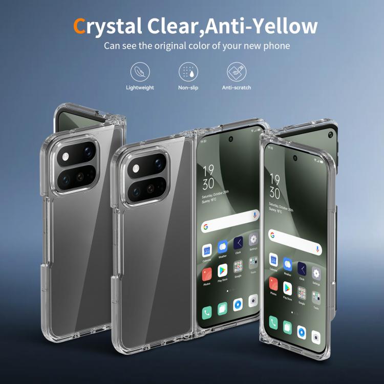 Scratchproof Acrylic TPU Phone Case, For Google Pixel 11 Pro Fold, For Google Pixel 10 Pro Fold, For Google Pixel 9 Pro Fold