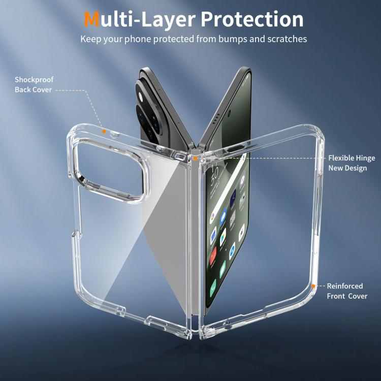 Scratchproof Acrylic TPU Phone Case, For Google Pixel 11 Pro Fold, For Google Pixel 10 Pro Fold, For Google Pixel 9 Pro Fold