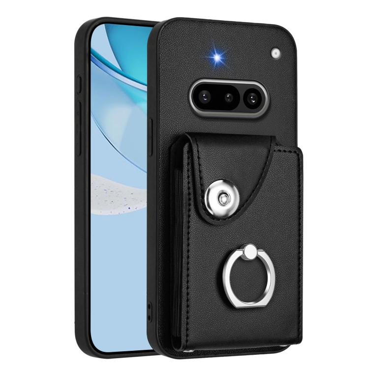 Organ Card Bag Ring Holder Phone Case, For Nothing CMF Phone 2 Pro, For Nothing Phone 3a, For Nothing Phone 3a Pro, For Nothing CMF Phone 1, For Nothing Phone 2a