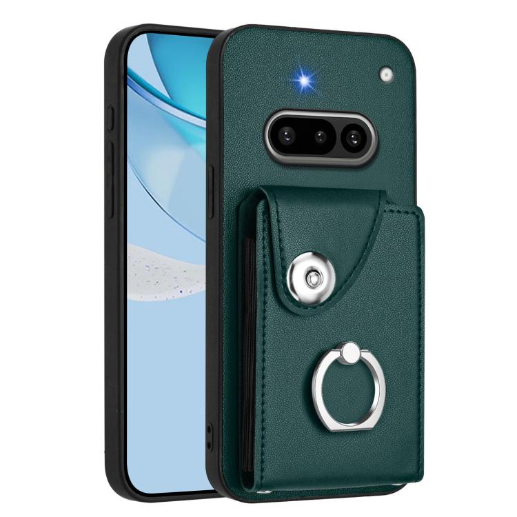 Organ Card Bag Ring Holder Phone Case, For Nothing CMF Phone 2 Pro, For Nothing Phone 3a, For Nothing Phone 3a Pro, For Nothing CMF Phone 1, For Nothing Phone 2a