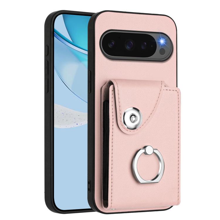Organ Card Bag Ring Holder Phone Case, For Google Pixel 10 Pro XL, For Google Pixel 10 / 10 Pro, For Google Pixel 9 Pro XL, For Google Pixel 9 / 9 Pro, For Google Pixel 8a, For Google Pixel 8 Pro, For Google Pixel 8