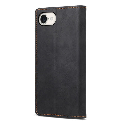 Business Solid Color Magnetic RFID Leather Phone Case, For iPhone 17e / 16e, For iPhone 17 Pro Max, For iPhone 17 Pro, For iPhone 17, For iPhone Air, For iPhone 16 Pro Max, For iPhone 16 Pro, For iPhone 16 Plus, For iPhone 16
