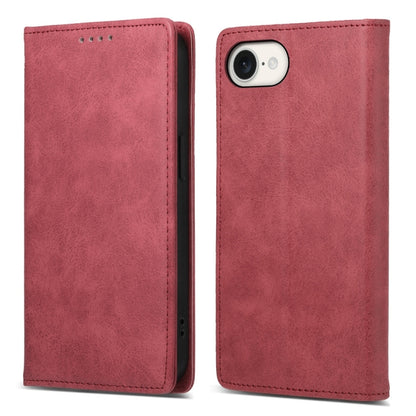 Business Solid Color Magnetic RFID Leather Phone Case, For iPhone 17e / 16e, For iPhone 17 Pro Max, For iPhone 17 Pro, For iPhone 17, For iPhone Air, For iPhone 16 Pro Max, For iPhone 16 Pro, For iPhone 16 Plus, For iPhone 16