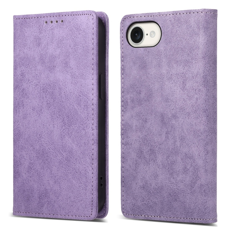 Business Solid Color Magnetic RFID Leather Phone Case, For iPhone 17e / 16e, For iPhone 17 Pro Max, For iPhone 17 Pro, For iPhone 17, For iPhone Air, For iPhone 16 Pro Max, For iPhone 16 Pro, For iPhone 16 Plus, For iPhone 16