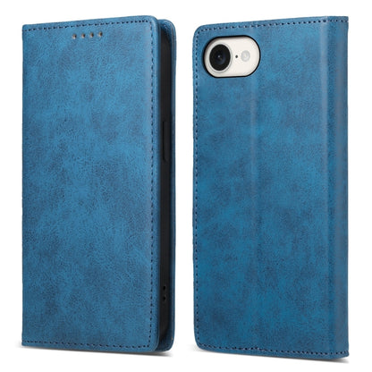 Business Solid Color Magnetic RFID Leather Phone Case, For iPhone 17e / 16e, For iPhone 17 Pro Max, For iPhone 17 Pro, For iPhone 17, For iPhone Air, For iPhone 16 Pro Max, For iPhone 16 Pro, For iPhone 16 Plus, For iPhone 16