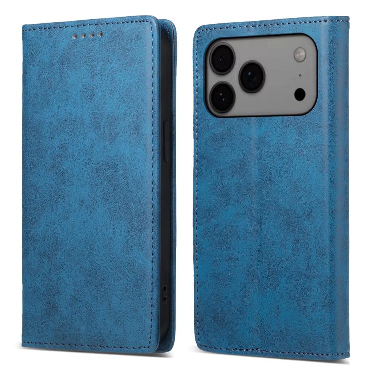 Business Solid Color Magnetic RFID Leather Phone Case, For iPhone 17e / 16e, For iPhone 17 Pro Max, For iPhone 17 Pro, For iPhone 17, For iPhone Air, For iPhone 16 Pro Max, For iPhone 16 Pro, For iPhone 16 Plus, For iPhone 16
