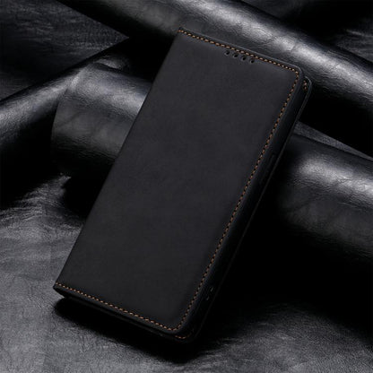 Business Solid Color Magnetic RFID Leather Phone Case, For iPhone 18 Pro / 17 Pro, For iPhone 18 Pro Max / 17 Pro Max, For iPhone 17e / 16e, For iPhone 17, For iPhone Air, For iPhone 16 Pro Max, For iPhone 16 Pro, For iPhone 16 Plus, For iPhone 16