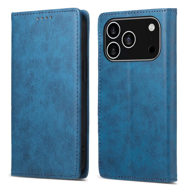 Business Solid Color Magnetic RFID Leather Phone Case, For iPhone 17e / 16e, For iPhone 17 Pro Max, For iPhone 17 Pro, For iPhone 17, For iPhone Air, For iPhone 16 Pro Max, For iPhone 16 Pro, For iPhone 16 Plus, For iPhone 16