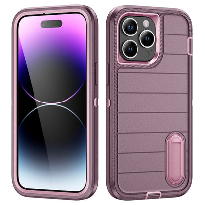 Defender Gen2 Rugged PC + Silicone Phone Case with Holder, For iPhone 15 Pro Max, For iPhone 15 Pro, For iPhone 15 Plus, For iPhone 15, For iPhone 14 Plus, For iPhone 14, For iPhone 14 Pro, For iPhone 14 Pro Max, For iPhone 13 Pro Max, For iPhone 13 Pr...