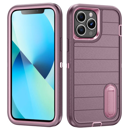 Defender Gen2 Rugged PC + Silicone Phone Case with Holder, For iPhone 15 Pro Max, For iPhone 15 Pro, For iPhone 15 Plus, For iPhone 15, For iPhone 14 Plus, For iPhone 14, For iPhone 14 Pro, For iPhone 14 Pro Max, For iPhone 13 Pro Max, For iPhone 13 Pr...
