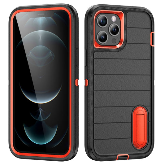 Defender Gen2 Rugged PC + Silicone Phone Case with Holder, For iPhone 12 Pro, For iPhone 11