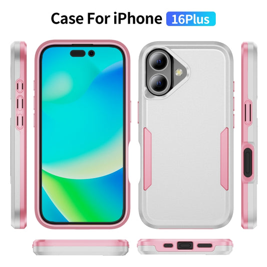 Pioneer Armor Heavy Duty PC + TPU Phone Case, For iPhone 16 Plus, For iPhone 16