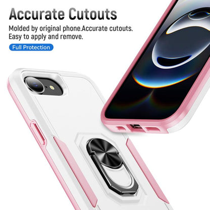 Pioneer Armor Heavy Duty PC + TPU Phone Case with Holder, For iPhone 17e / 16e, For iPhone 17 Pro Max, For iPhone 17 Pro, For iPhone 17, For iPhone Air, For iPhone 16 Pro Max, For iPhone 16 Pro, For iPhone 16 Plus, For iPhone 16