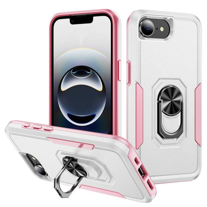 Pioneer Armor Heavy Duty PC + TPU Phone Case with Holder, For iPhone 17e / 16e, For iPhone 17 Pro Max, For iPhone 17 Pro, For iPhone 17, For iPhone Air, For iPhone 16 Pro Max, For iPhone 16 Pro, For iPhone 16 Plus, For iPhone 16