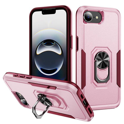 Pioneer Armor Heavy Duty PC + TPU Phone Case with Holder, For iPhone 17e / 16e, For iPhone 17 Pro Max, For iPhone 17 Pro, For iPhone 17, For iPhone Air, For iPhone 16 Pro Max, For iPhone 16 Pro, For iPhone 16 Plus, For iPhone 16