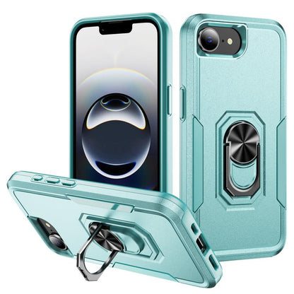 Pioneer Armor Heavy Duty PC + TPU Phone Case with Holder, For iPhone 17e / 16e, For iPhone 17 Pro Max, For iPhone 17 Pro, For iPhone 17, For iPhone Air, For iPhone 16 Pro Max, For iPhone 16 Pro, For iPhone 16 Plus, For iPhone 16