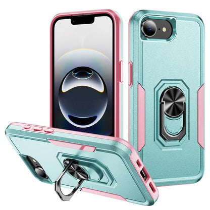 Pioneer Armor Heavy Duty PC + TPU Phone Case with Holder, For iPhone 17e / 16e, For iPhone 17 Pro Max, For iPhone 17 Pro, For iPhone 17, For iPhone Air, For iPhone 16 Pro Max, For iPhone 16 Pro, For iPhone 16 Plus, For iPhone 16