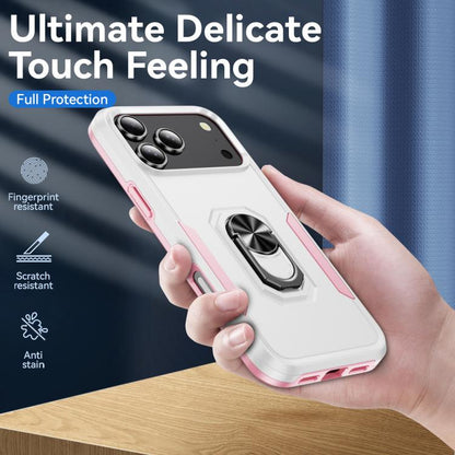 Pioneer Armor Heavy Duty PC + TPU Phone Case with Holder, For iPhone 18 Pro, For iPhone 18 Pro Max, For iPhone 17e / 16e, For iPhone 17 Pro Max, For iPhone 17 Pro, For iPhone 17, For iPhone Air, For iPhone 16 Pro Max, For iPhone 16 Pro, For iPhone 16 Plus