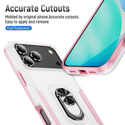 Pioneer Armor Heavy Duty PC + TPU Phone Case with Holder, For iPhone 18 Pro, For iPhone 18 Pro Max, For iPhone 17e / 16e, For iPhone 17 Pro Max, For iPhone 17 Pro, For iPhone 17, For iPhone Air, For iPhone 16 Pro Max, For iPhone 16 Pro, For iPhone 16 Plus