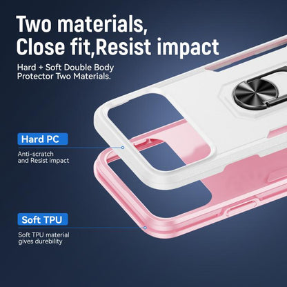 Pioneer Armor Heavy Duty PC + TPU Phone Case with Holder, For iPhone 18 Pro, For iPhone 18 Pro Max, For iPhone 17e / 16e, For iPhone 17 Pro Max, For iPhone 17 Pro, For iPhone 17, For iPhone Air, For iPhone 16 Pro Max, For iPhone 16 Pro, For iPhone 16 Plus