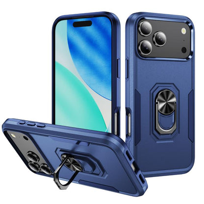 Pioneer Armor Heavy Duty PC + TPU Phone Case with Holder, For iPhone 18 Pro, For iPhone 18 Pro Max, For iPhone 17e / 16e, For iPhone 17 Pro Max, For iPhone 17 Pro, For iPhone 17, For iPhone Air, For iPhone 16 Pro Max, For iPhone 16 Pro, For iPhone 16 Plus
