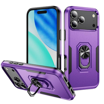 Pioneer Armor Heavy Duty PC + TPU Phone Case with Holder, For iPhone 18 Pro, For iPhone 18 Pro Max, For iPhone 17e / 16e, For iPhone 17 Pro Max, For iPhone 17 Pro, For iPhone 17, For iPhone Air, For iPhone 16 Pro Max, For iPhone 16 Pro, For iPhone 16 Plus
