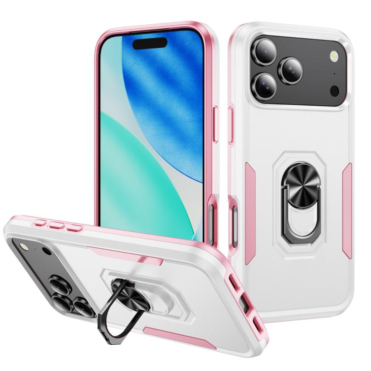 Pioneer Armor Heavy Duty PC + TPU Phone Case with Holder, For iPhone 18 Pro, For iPhone 18 Pro Max, For iPhone 17e / 16e, For iPhone 17 Pro Max, For iPhone 17 Pro, For iPhone 17, For iPhone Air, For iPhone 16 Pro Max, For iPhone 16 Pro, For iPhone 16 Plus