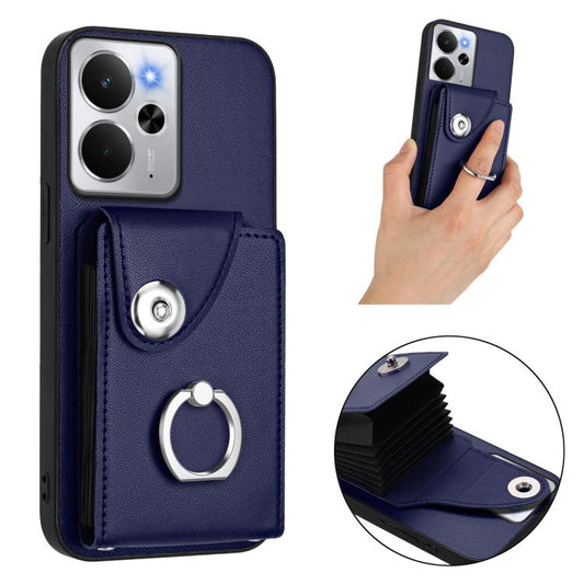 Organ Card Bag Ring Holder Phone Case, For Realme 14 / P3 5G / Neo7x, For Realme 14 Pro+, For Realme 14 Pro, For Realme 13 Pro / 13 Pro+ 5G, For Realme GT Neo6 SE, For Realme GT Neo6 / GT 6T 5G, For Realme 12 Pro / 12 Pro+, For Realme P1 Pro 5G India  ...