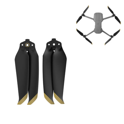 Sunnylife 7238F-1 For DJI Mavic Air 2 Low Noise Quick-release Propellers, For DJI Mavic Air 2 Gold, For DJI Mavic Air 2 Silver, 2 Pairs