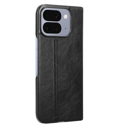Cow Pattern Sewing Back Cover Phone Case, For Google Pixel 10 Pro Fold, For Google Pixel 9 Pro Fold