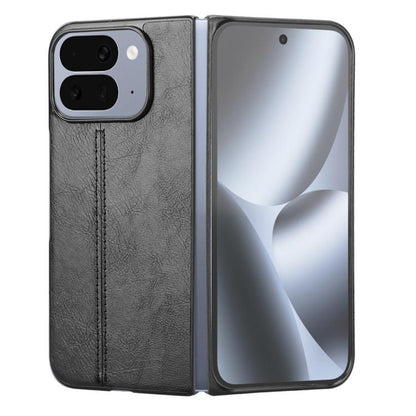 Cow Pattern Sewing Back Cover Phone Case, For Google Pixel 10 Pro Fold, For Google Pixel 9 Pro Fold
