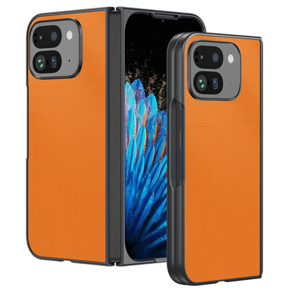 Ultra-thin Plain Skin Leather Phone Case