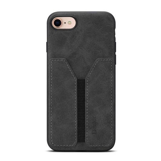 Denior D07 DV Elastic Card Slot PU Back Cover Phone Case, For iPhone 17e / 16e, For iPhone 17 Pro Max, For iPhone 17 Pro, For iPhone 17, For iPhone Air, For iPhone 16 Pro Max, For iPhone 16 Pro, For iPhone 16 Plus, For iPhone 16