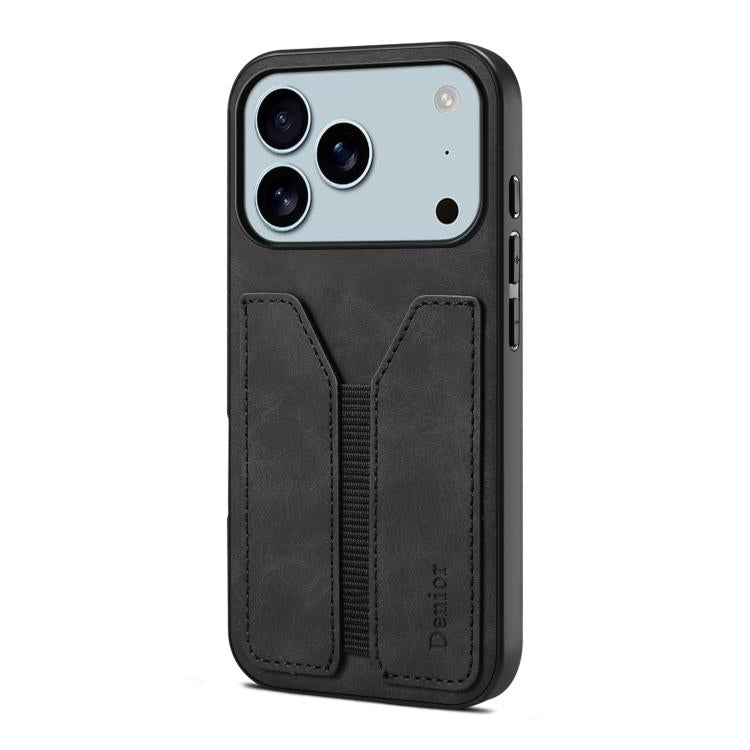 Denior D07 DV Elastic Card Slot PU Back Cover Phone Case, For iPhone 17e / 16e, For iPhone 17 Pro Max, For iPhone 17 Pro, For iPhone 17, For iPhone Air, For iPhone 16 Pro Max, For iPhone 16 Pro, For iPhone 16 Plus, For iPhone 16