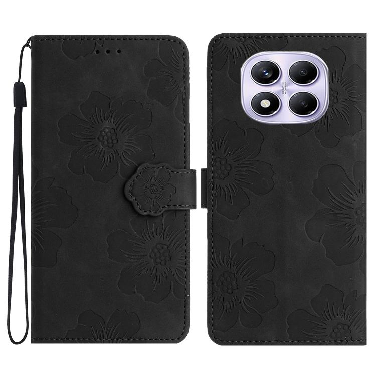 Flower Embossing Pattern Leather Phone Case, For Redmi K90 Pro Max/Poco F8 Ultra, For Redmi K90/Poco F8 Pro, For Redmi 15C 5G/4G EU 173mm/Poco C85 5G, For Redmi 15 5G Global/15 4G SEA 169.5, For Redmi 15 5G / 4G EU 171mm                                ...