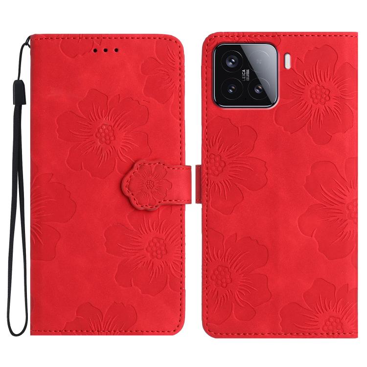 Flower Embossing Pattern Leather Phone Case, For Redmi K90 Pro Max/Poco F8 Ultra, For Redmi K90/Poco F8 Pro, For Redmi 15C 5G/4G EU 173mm/Poco C85 5G, For Redmi 15 5G Global/15 4G SEA 169.5, For Redmi 15 5G / 4G EU 171mm                                ...