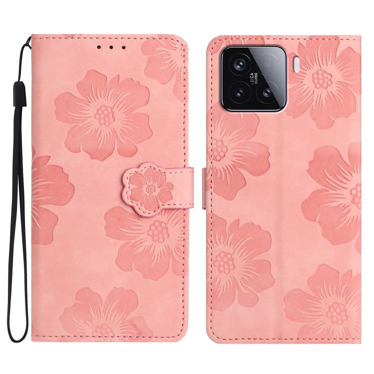 Flower Embossing Pattern Leather Phone Case, For Redmi K90 Pro Max/Poco F8 Ultra, For Redmi K90/Poco F8 Pro, For Redmi 15C 5G/4G EU 173mm/Poco C85 5G, For Redmi 15 5G Global/15 4G SEA 169.5, For Redmi 15 5G / 4G EU 171mm                                ...