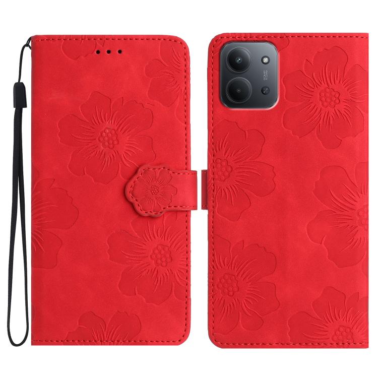 Flower Embossing Pattern Leather Phone Case, For Redmi K90 Pro Max/Poco F8 Ultra, For Redmi K90/Poco F8 Pro, For Redmi 15C 5G/4G EU 173mm/Poco C85 5G, For Redmi 15 5G Global/15 4G SEA 169.5, For Redmi 15 5G / 4G EU 171mm                                ...