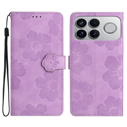 Flower Embossing Pattern Leather Phone Case, For Redmi K90 Pro Max/Poco F8 Ultra, For Redmi K90/Poco F8 Pro, For Redmi 15C 5G/4G EU 173mm/Poco C85 5G, For Redmi 15 5G Global/15 4G SEA 169.5, For Redmi 15 5G / 4G EU 171mm                                ...