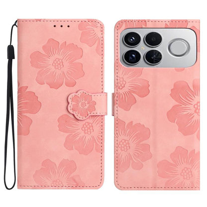 Flower Embossing Pattern Leather Phone Case, For Redmi K90 Pro Max/Poco F8 Ultra, For Redmi K90/Poco F8 Pro, For Redmi 15C 5G/4G EU 173mm/Poco C85 5G, For Redmi 15 5G Global/15 4G SEA 169.5, For Redmi 15 5G / 4G EU 171mm                                ...