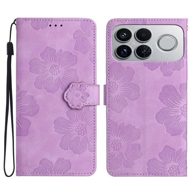 Flower Embossing Pattern Leather Phone Case, For Redmi K90 Pro Max/Poco F8 Ultra, For Redmi K90/Poco F8 Pro, For Redmi 15C 5G/4G EU 173mm/Poco C85 5G, For Redmi 15 5G Global/15 4G SEA 169.5, For Redmi 15 5G / 4G EU 171mm                                ...