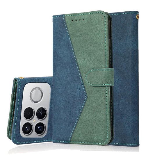 Dual-color Stitching Leather Phone Case, For Redmi K90 Pro Max/Poco F8 Ultra, For Redmi K90/Poco F8 Pro, For Redmi 15C 5G/4G EU 173mm, For Redmi 15 5G / 4G EU 171mm, For Redmi 15C 5G/4G Global 171mm, For Redmi 15T Pro 5G, For Redmi 15T 5G              ...