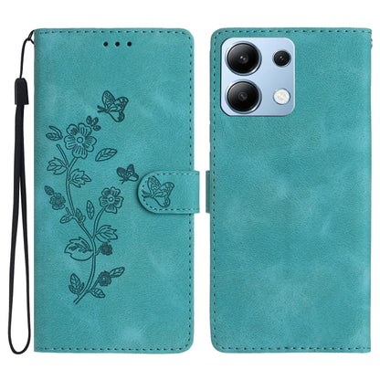 Flower Butterfly Embossing Pattern Leather Phone Case, For Redmi K90 Pro Max/Poco F8 Ultra, For Redmi K90/Poco F8 Pro, For Redmi 15C 5G/4G EU 173mm, For Redmi 15 5G / 4G EU 171mm, For Redmi 15C 5G/4G Global 171mm, For Redmi 15T Pro 5G, For Redmi 15T 5G...