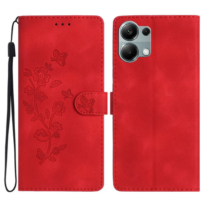 Flower Butterfly Embossing Pattern Leather Phone Case, For Redmi K90 Pro Max/Poco F8 Ultra, For Redmi K90/Poco F8 Pro, For Redmi 15C 5G/4G EU 173mm, For Redmi 15 5G / 4G EU 171mm, For Redmi 15C 5G/4G Global 171mm, For Redmi 15T Pro 5G, For Redmi 15T 5G...