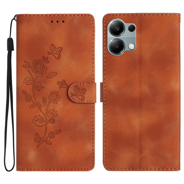 Flower Butterfly Embossing Pattern Leather Phone Case, For Redmi K90 Pro Max/Poco F8 Ultra, For Redmi K90/Poco F8 Pro, For Redmi 15C 5G/4G EU 173mm, For Redmi 15 5G / 4G EU 171mm, For Redmi 15C 5G/4G Global 171mm, For Redmi 15T Pro 5G, For Redmi 15T 5G...