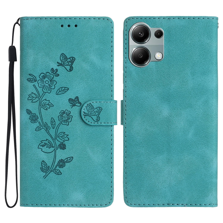 Flower Butterfly Embossing Pattern Leather Phone Case, For Redmi K90 Pro Max/Poco F8 Ultra, For Redmi K90/Poco F8 Pro, For Redmi 15C 5G/4G EU 173mm, For Redmi 15 5G / 4G EU 171mm, For Redmi 15C 5G/4G Global 171mm, For Redmi 15T Pro 5G, For Redmi 15T 5G...