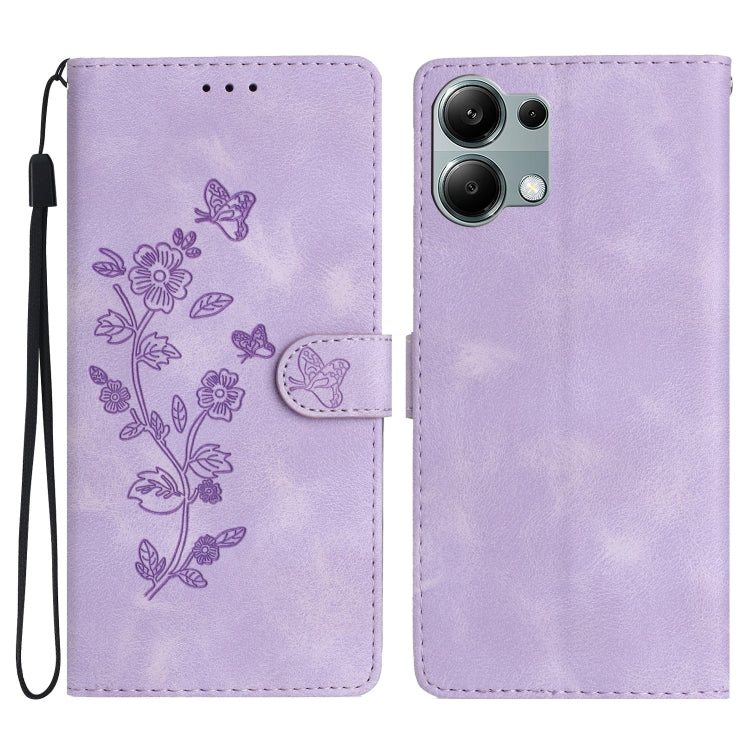 Flower Butterfly Embossing Pattern Leather Phone Case, For Redmi K90 Pro Max/Poco F8 Ultra, For Redmi K90/Poco F8 Pro, For Redmi 15C 5G/4G EU 173mm, For Redmi 15 5G / 4G EU 171mm, For Redmi 15C 5G/4G Global 171mm, For Redmi 15T Pro 5G, For Redmi 15T 5G...