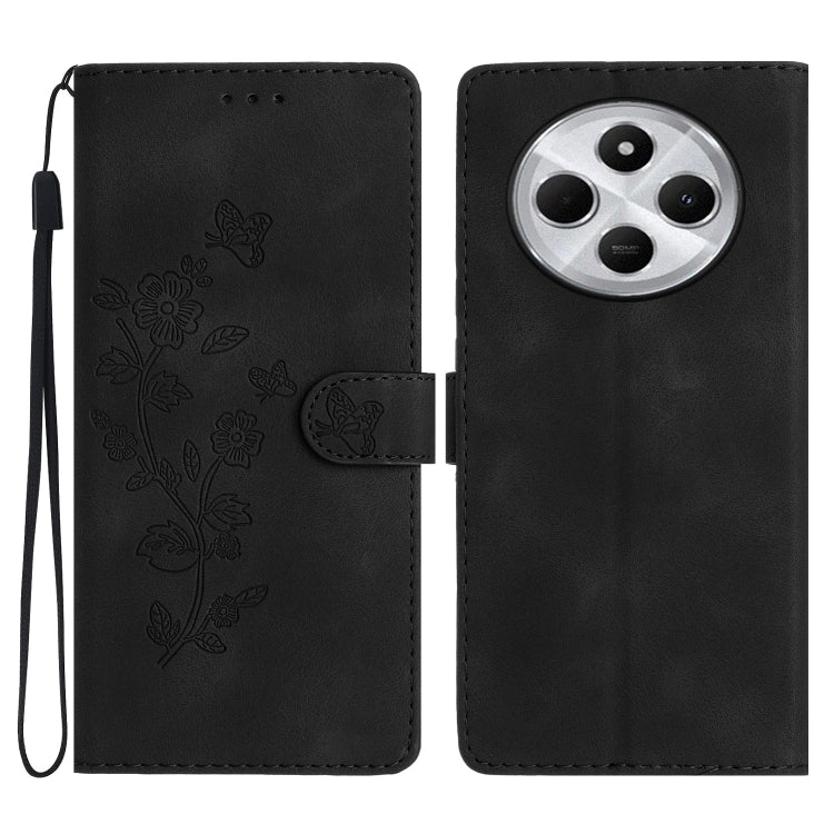 Flower Butterfly Embossing Pattern Leather Phone Case, For Redmi K90 Pro Max/Poco F8 Ultra, For Redmi K90/Poco F8 Pro, For Redmi 15C 5G/4G EU 173mm, For Redmi 15 5G / 4G EU 171mm, For Redmi 15C 5G/4G Global 171mm, For Redmi 15T Pro 5G, For Redmi 15T 5G...