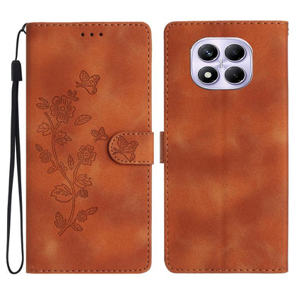 Flower Butterfly Embossing Pattern Leather Phone Case, For Redmi K90 Pro Max/Poco F8 Ultra, For Redmi K90/Poco F8 Pro, For Redmi 15C 5G/4G EU 173mm, For Redmi 15 5G / 4G EU 171mm, For Redmi 15C 5G/4G Global 171mm, For Redmi 15T Pro 5G, For Redmi 15T 5G...