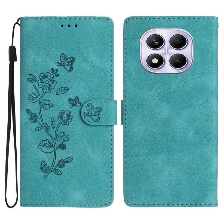 Flower Butterfly Embossing Pattern Leather Phone Case, For Redmi K90 Pro Max/Poco F8 Ultra, For Redmi K90/Poco F8 Pro, For Redmi 15C 5G/4G EU 173mm, For Redmi 15 5G / 4G EU 171mm, For Redmi 15C 5G/4G Global 171mm, For Redmi 15T Pro 5G, For Redmi 15T 5G...